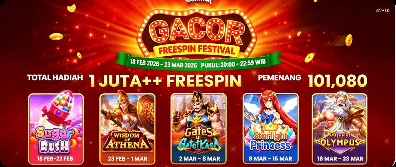 Login g9vip Sekarang Bonus Melimpah